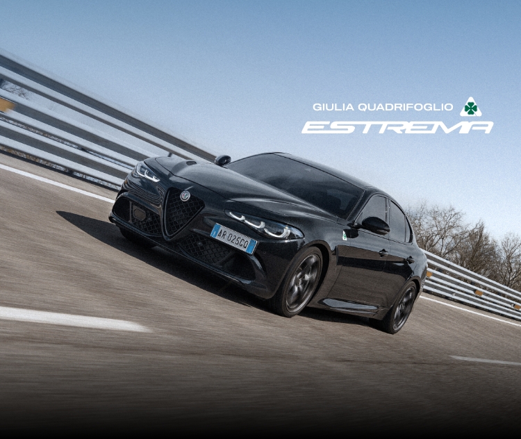 NEW ALFA ROMEO GIULIA QUADRIFOGLIO ESTREMA DEBUT | ALFA ROMEO