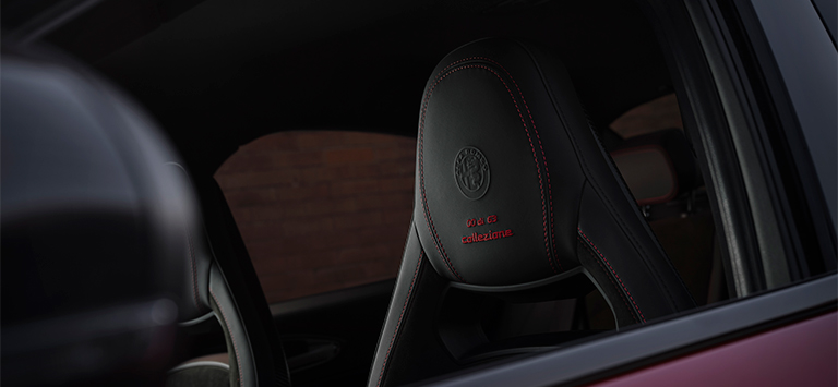 希少性を象徴するカーボン製バケットシート